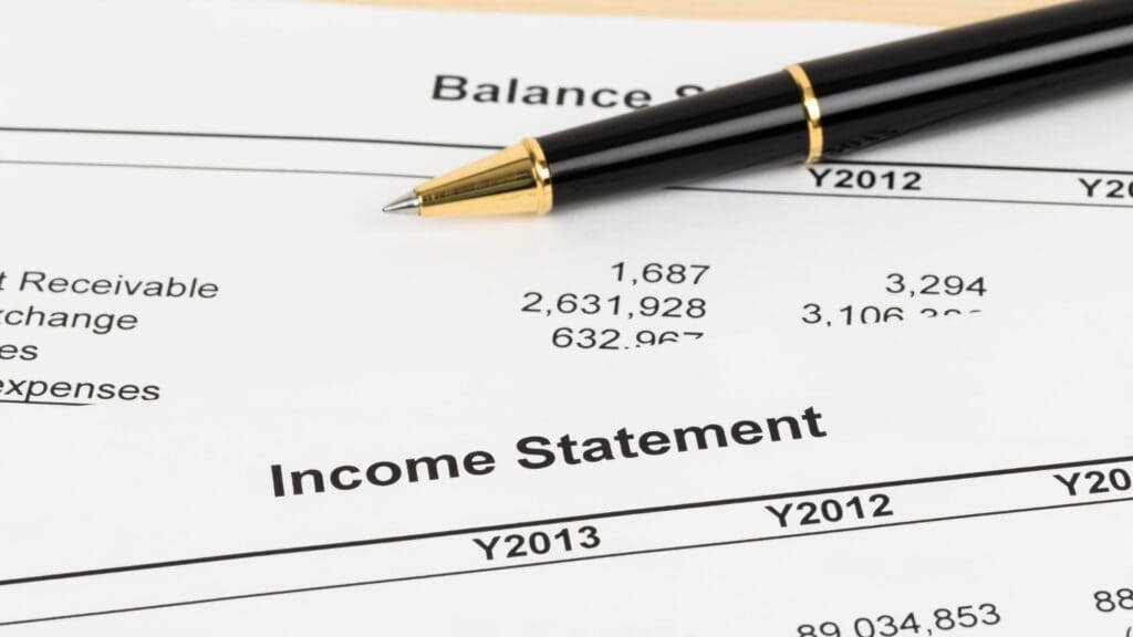 income statement